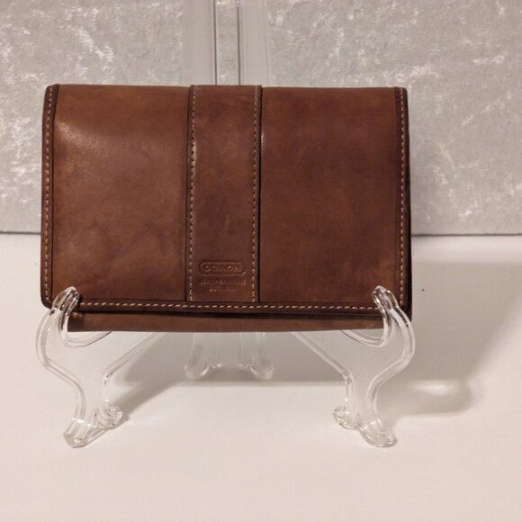 Coach Vintage Legacy Bifold Leather Wallet EUC - Picture 3 of 14